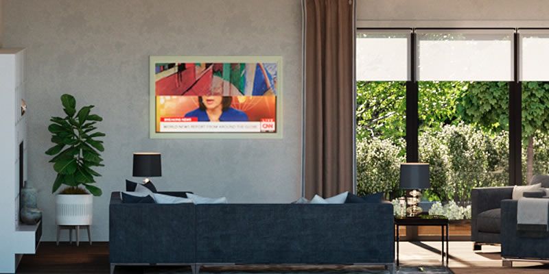 HIDDEN AUDIO VIDEO: TV IN PICTURE FRAME